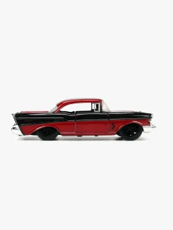 Legetøjsbiler & -Fartøjer|Legetøjsfigurer|JadaToys Jada Toys DC Comics Bil med Figur Harley Quinn & 1957 Chevy Bel Air 1:32 Sort/Rød