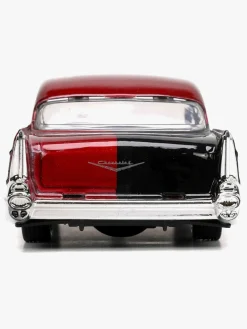 Legetøjsbiler & -Fartøjer|Legetøjsfigurer|JadaToys Jada Toys DC Comics Bil med Figur Harley Quinn & 1957 Chevy Bel Air 1:32 Sort/Rød