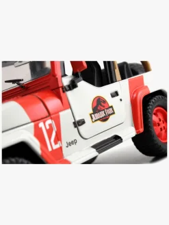 JadaToys Legetøjsbiler & -Fartøjer|Legetøjsfigurer-Jada Toys Jurassic Park 1992 Jeep Wrangler 1:24