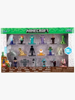 Legetøjsfigurer|Minecraft Jada Toys Nano Multipack Figursæt 18 Stk.