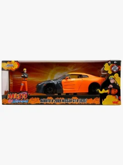 Legetøjsbiler & -Fartøjer|JadaToys Jada Toys Nissan GT-R 2009 Bil med Naruto Figur