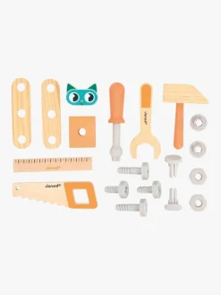 Trælegetøj|Janod Brico'Kids Pull Along DIY Lastbil 14 Dele