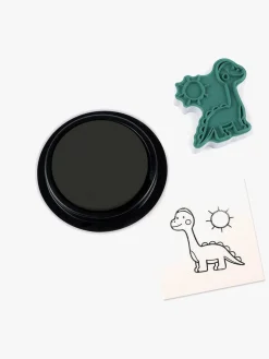 Kreativt Legetøj|Janod Dinosaurer Stampinoo Stempelsæt