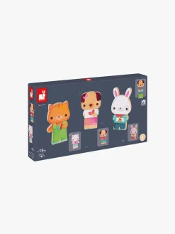 Janod Legetøjsfigurer-Funny Magnets Kæledyr Magnetsæt