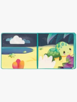 Vandlegetøj|Janod Havskildpadders Magiske Liv Badebog