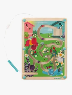 Interaktivt Legetøj|Janod Hive Magnet-labyrint