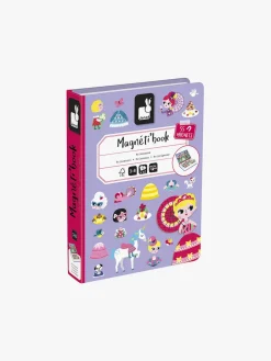 Bøger|Janod Magneti'Book Princesses Magnetsæt 55 Stk. Flerfarvet