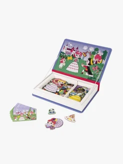 Bøger|Janod Magneti'Book Princesses Magnetsæt 55 Stk. Flerfarvet