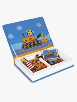 Janod Bøger-Magneti'Book Racers Magnetsæt 50 Stk.