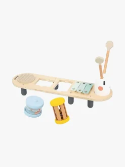 Musikinstrumenter|Janod SWC Sommerfuglelarve Musikalsk Aktivitetslegetøj