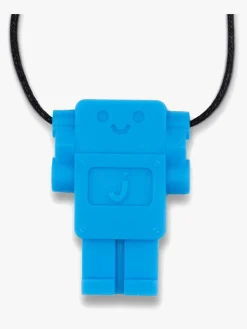 Spil & Puslespil|Jellystone Designs Bidelegetøj Medium Robot, Blå