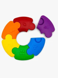 Jellystone Designs Babylegetøj-Farvehjul Bidering, Rainbow