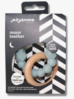 Babylegetøj|Jellystone Designs Moon Bidering, Sage Flerfarvet