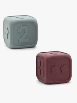 Jellystone Designs Babylegetøj-My First Dice Bidelegetøj, Honey Oatmeal