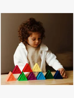 Babylegetøj|Jellystone Designs Tælleklods, Regnbuefarvet Flerfarvet