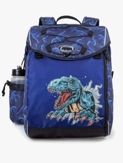 Tasker|Jeva Intermediate Rygsæk 21 L, Dinosaur Blå