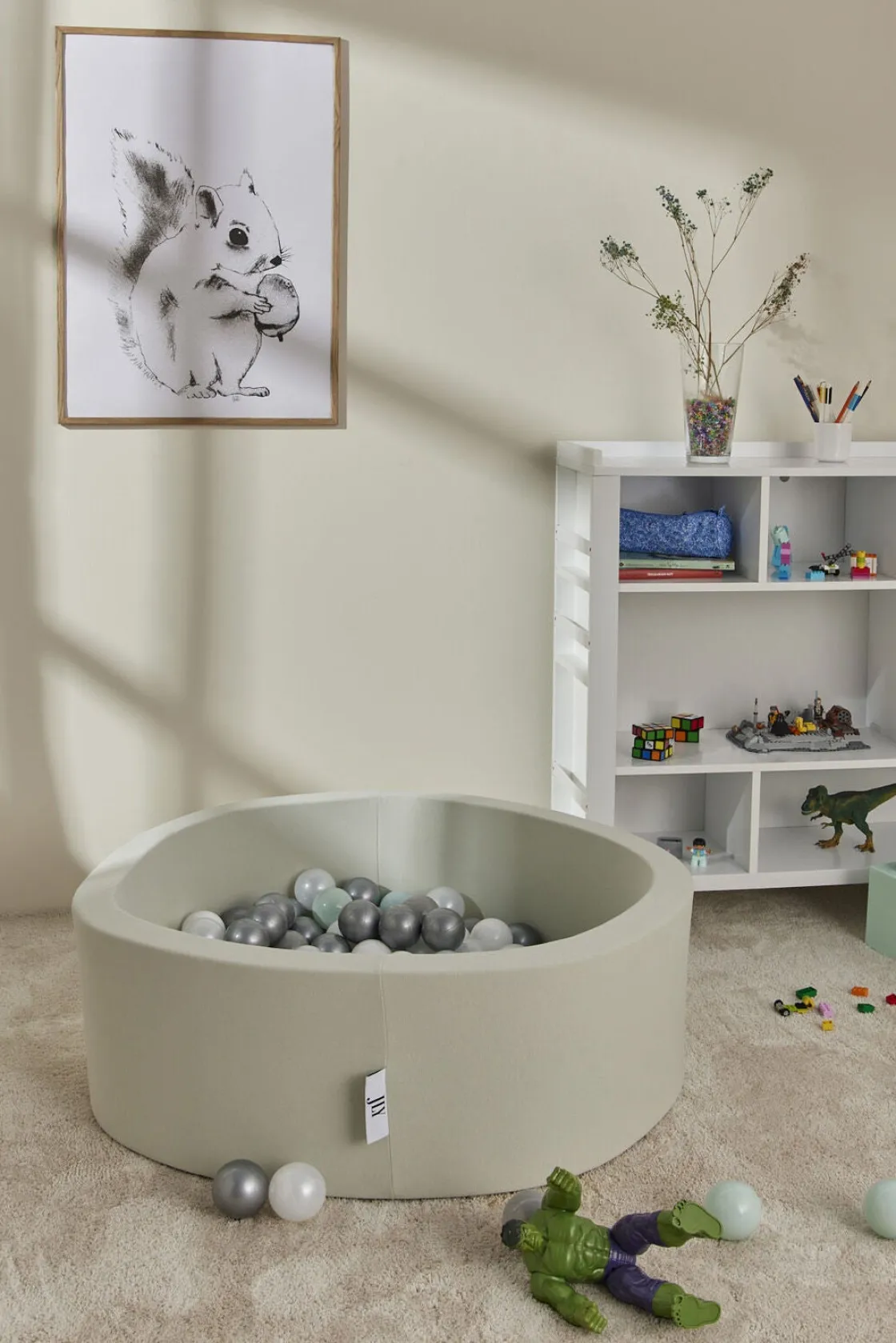 Boldbassiner|JLY Boldbassin 30x90, Green Grøn