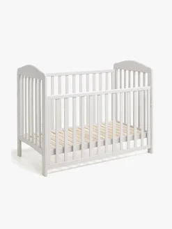 Børn JLY Børnesenge & Tilbehør-DREAM Tremmeseng Dropside ELLA, Warm Grey