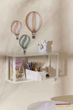 Børnemøbler|JLY  Flyvemaskine Hylde, Hvid