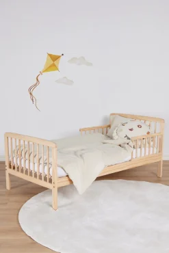 Børnesenge & Tilbehør|JLY HEAVEN Juniorseng MEYA 70x140, Træ Beige