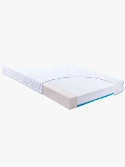 Børn JLY Børnesenge & Tilbehør-MAJA Dream Basic Tremmeseng med BabyMatex Carpathia Madras 60x120 cm, Hvid