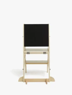 Børnemøbler|JLY SAGA Læringstårn med Kridttavle, Natur Beige