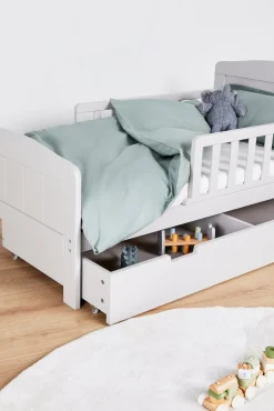 Børnesenge & Tilbehør|JLY Sengeskuffe ISA, Warm Grey Grå