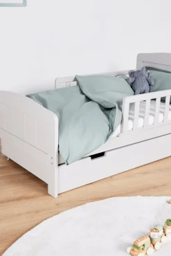 Børnesenge & Tilbehør|JLY Sengeskuffe ISA, Warm Grey Grå