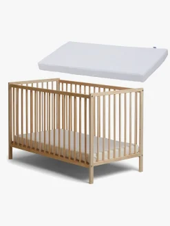 Børnesenge & Tilbehør|JLY SIGNE Heaven Tremmeseng med BabyMatex Madrass Soft Plus 60x120