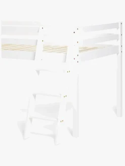 Børnesenge & Tilbehør|JLY TYRA Juniorseng  m. Rutsjebane 90x190, Hvid