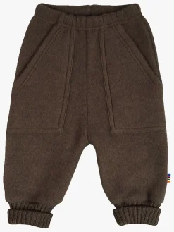 Børn Joha Underdele|Uldtøj-Bukser Merinould, Dark Brown
