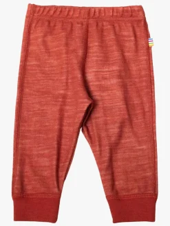 Underdele|Uldtøj|Joha Leggings, Chili Red