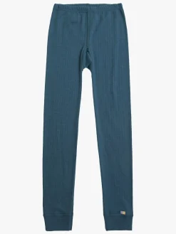 Underdele|Joha Leggings, Petrol Blue Blå