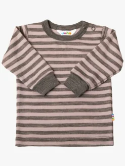 Børn Joha Overdele-Stripe Trøje, Pink