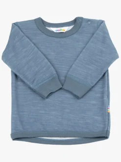 Uldtøj|Overdele|Joha Trøje Merinomix, Blå