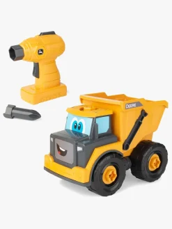 JohnDeere Legetøjsbiler & -Fartøjer-John Deere Byg Selv Dumper