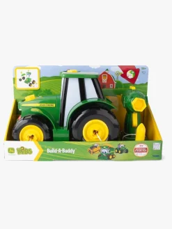 JohnDeere Legetøjsbiler & -Fartøjer-John Deere Byg Selv Johnny Traktor