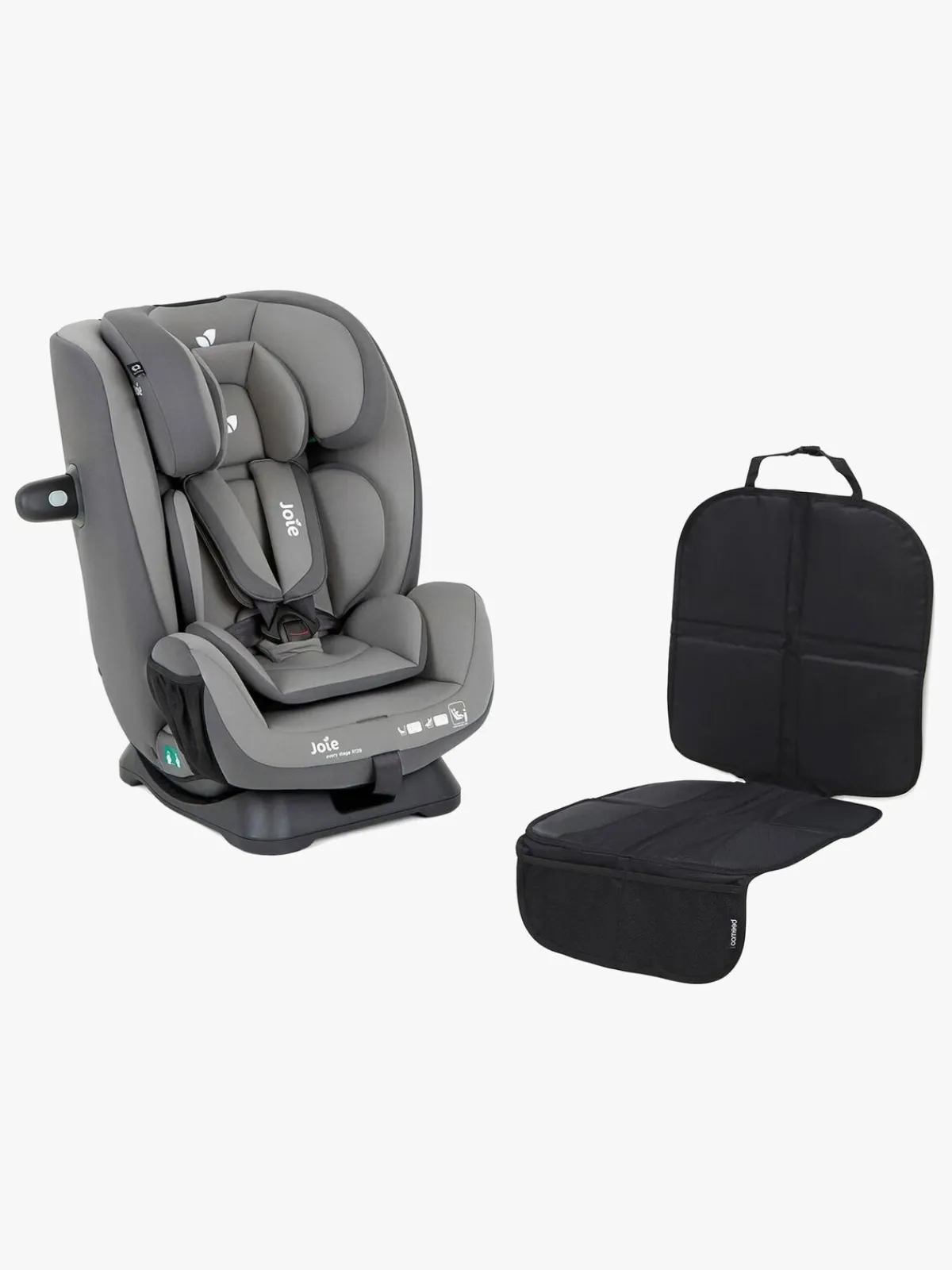 Autostolspakker|Joie Every Stage Autostol inkl. Beemoo Sædebeskytter Lux, Cobble Stone