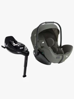 Autostole 0-13 Kg|Joie i-Level Pro Autostol Baby inkl. Base, Everygreen