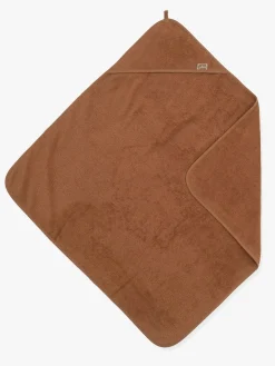 Børn Jollein Uv & Strand-Babyhåndklæde 75x75cm, Caramel