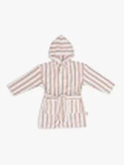 Uv & Strand|Jollein Badekåbe 1-2 År, Stripe Wild Rose Lyserød