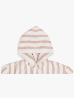 Uv & Strand|Jollein Badekåbe 1-2 År, Stripe Wild Rose Lyserød