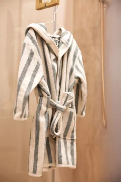 Børn Jollein Uv & Strand-Badekåbe 3-4 År, Stripe Sea Green