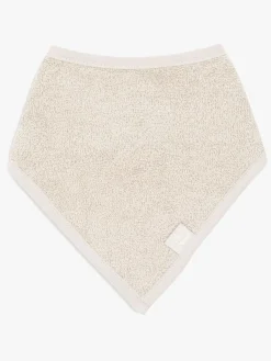 Spisetid|Jollein Bandana Hagesmæk 2-Pak, Nougat Beige