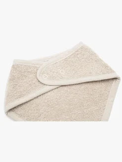 Spisetid|Jollein Bandana Hagesmæk 2-Pak, Nougat Beige