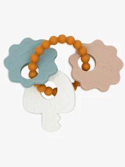 Babylegetøj|Jollein Bidelegetøj, Lovely Birds Beige