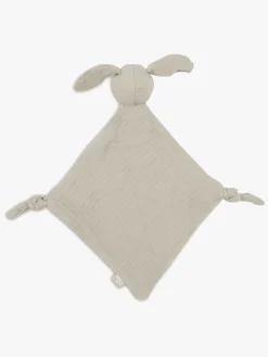 Stofbleer, Nusseklude & Babytæpper|Jollein Bunny Ears Diinglis Nusseklud, Olive Green Grøn