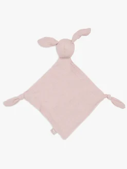 Stofbleer, Nusseklude & Babytæpper|Jollein Bunny Ears Diinglis Nusseklud, Wild Rose Lyserød
