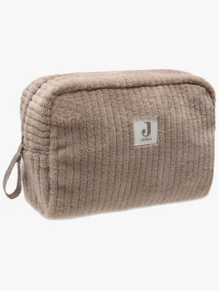 Pleje & Hygiejne|Jollein Cloudy Rib Toilettaske, Milky Coffee Brun