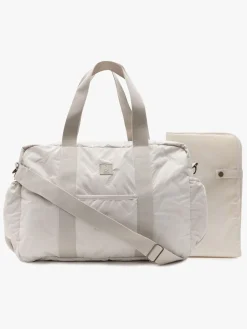 Pusletasker|Jollein Embossed Lily Pusletaske, Sand Beige